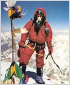 David Hamilton on Mount Everest