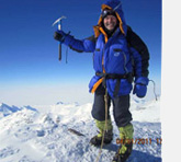 Lord Forsyth summits Mount Vinson - Antarctica's highest mountain